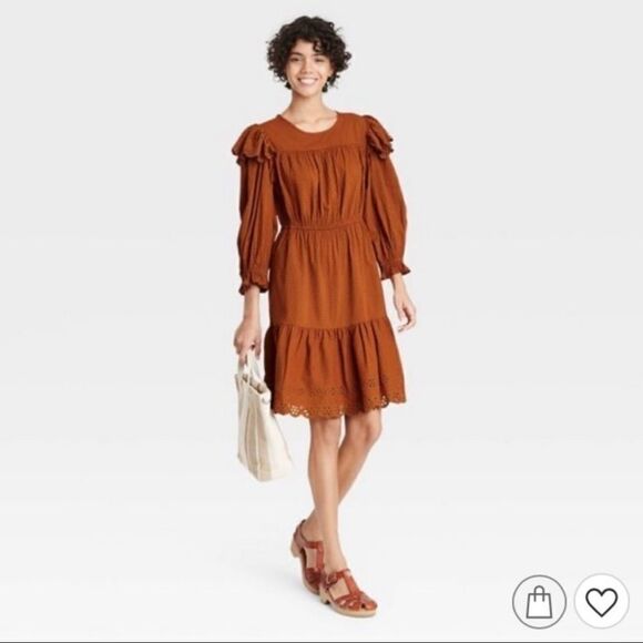 Universal Thread Women's Ruffle Dress M - Picture 1 of 7
